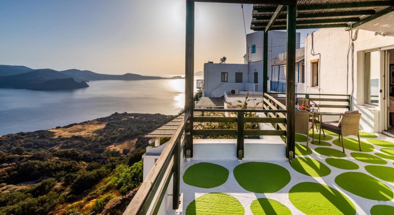 Вилла Melisses Sea View House Plaka  Экстерьер фото