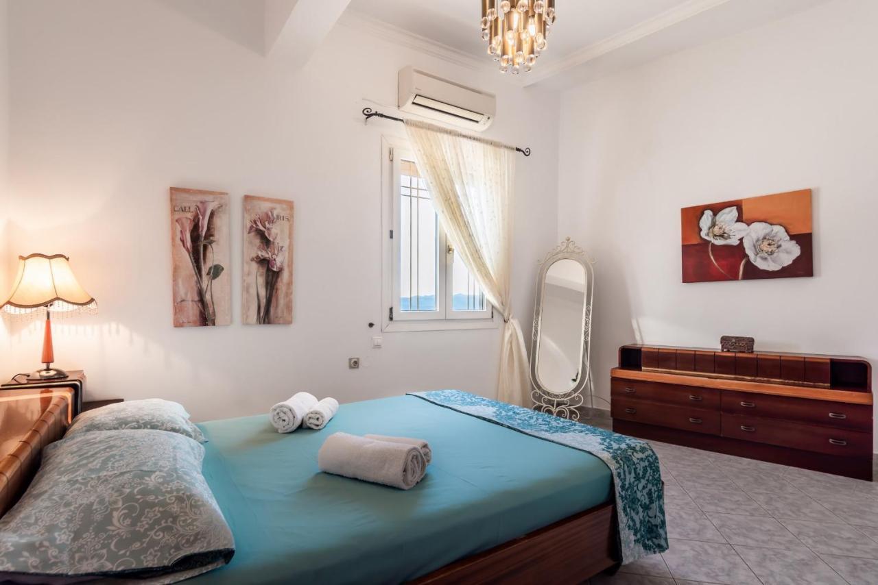 Вилла Melisses Sea View House Plaka  Экстерьер фото