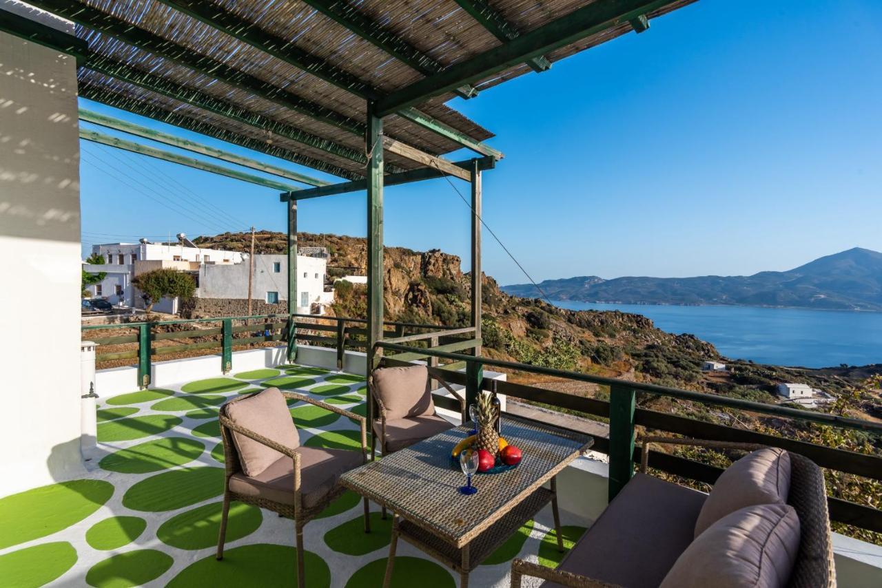 Вилла Melisses Sea View House Plaka  Экстерьер фото
