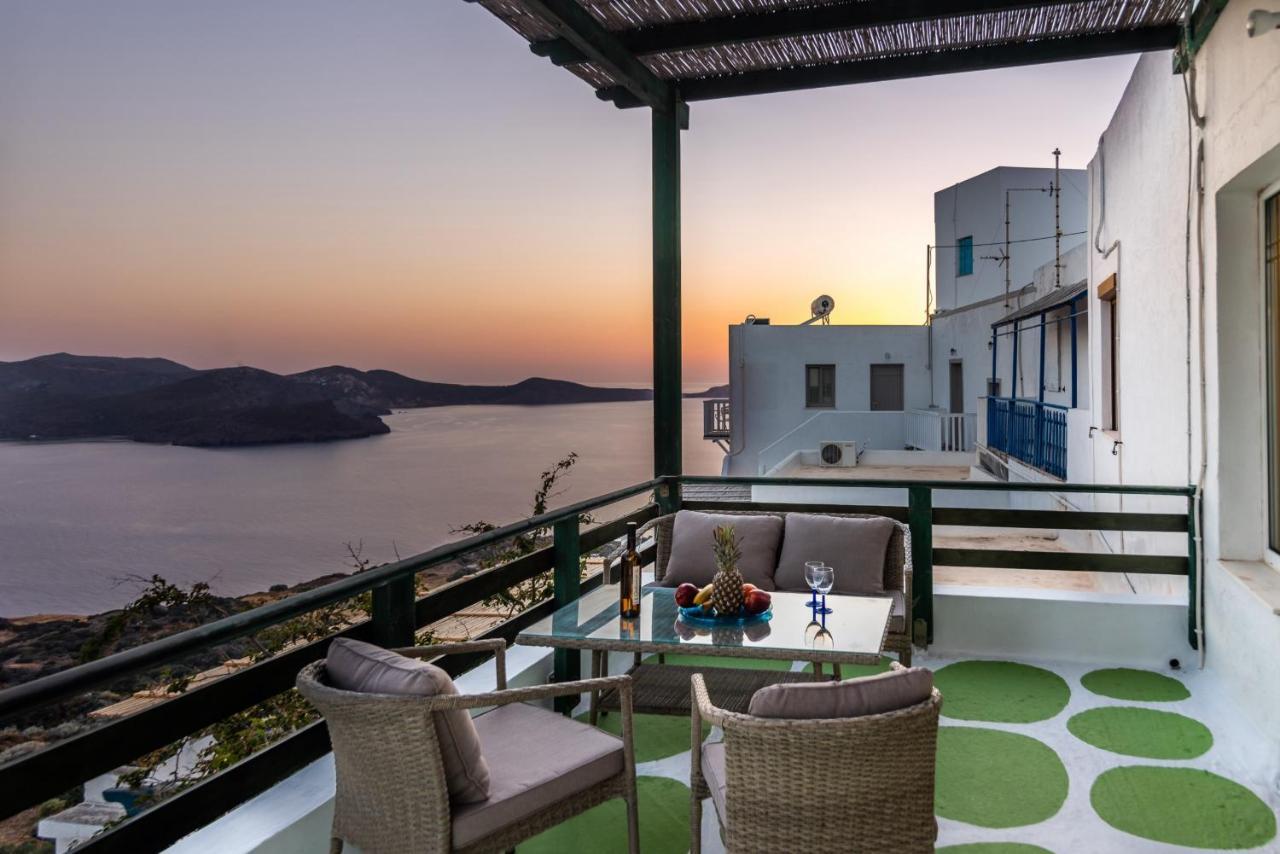 Вилла Melisses Sea View House Plaka  Экстерьер фото